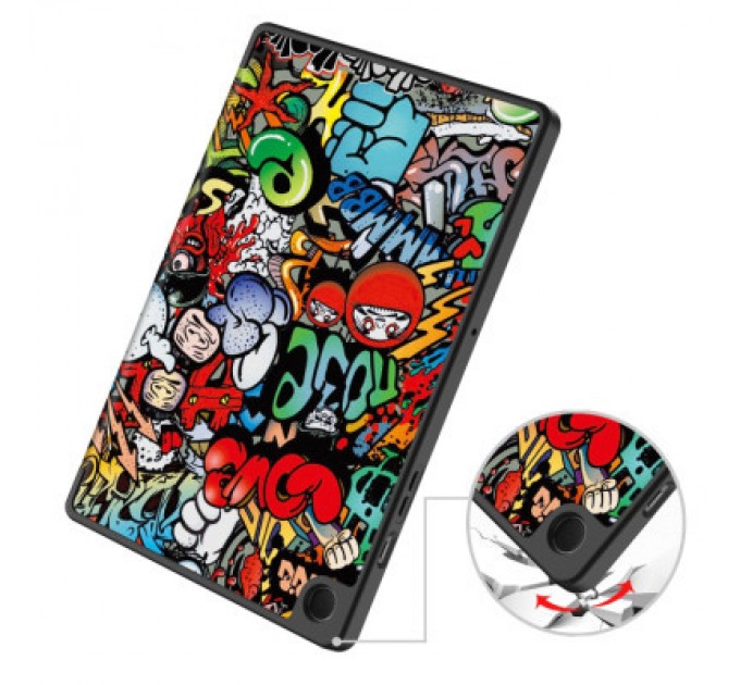 BeCover Чохол до планшета BeCover Flexible TPU Mate Samsung Tab A9 Plus SM-X210/SM-X215/SM-X216 11.0" Graffiti (710348)