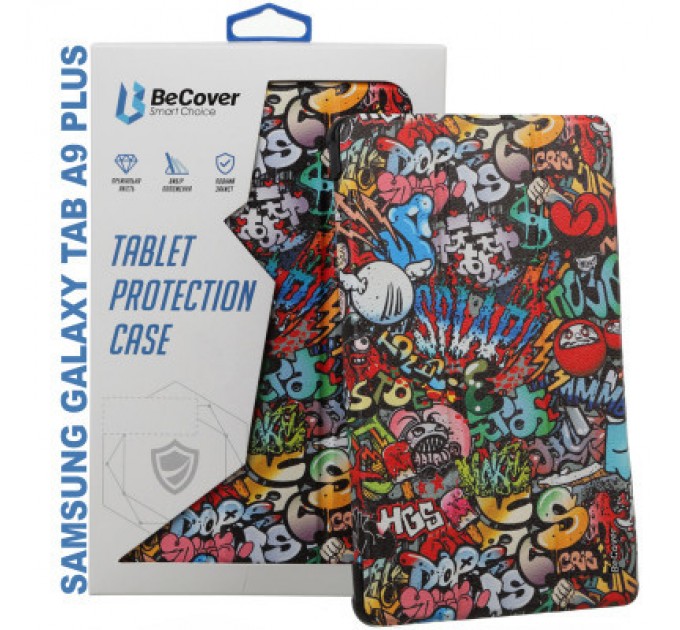 BeCover Чохол до планшета BeCover Flexible TPU Mate Samsung Tab A9 Plus SM-X210/SM-X215/SM-X216 11.0" Graffiti (710348)