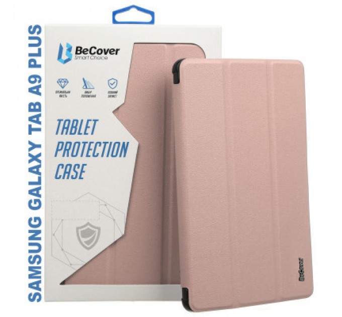 BeCover Чохол до планшета BeCover Flexible TPU Mate Samsung Tab A9 Plus SM-X210/SM-X215/SM-X216 11.0" Rose Gold (710346)