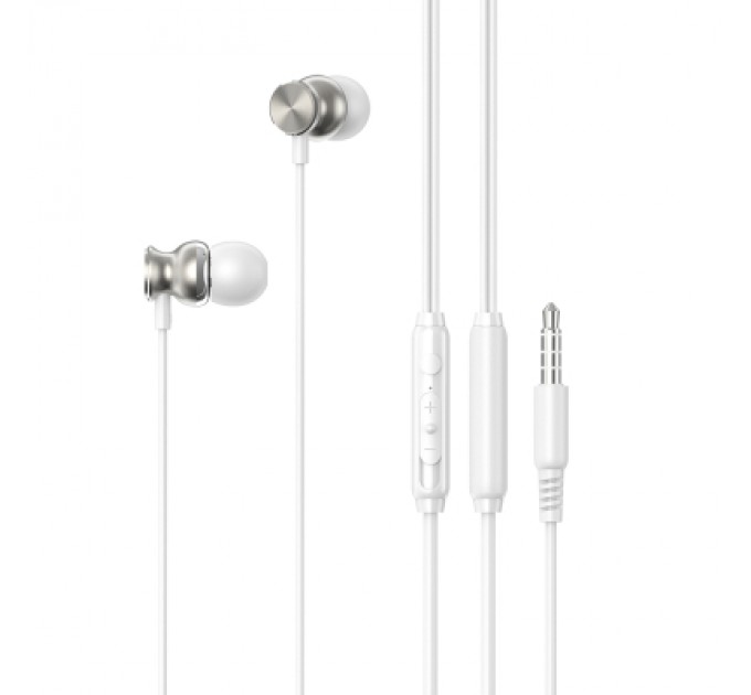 ColorWay Навушники ColorWay 3.5 mm Wired Earphone UrbanBeat White (CW-WD03WT)