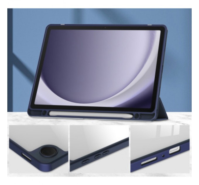 BeCover Чохол до планшета BeCover Soft Edge stylus holder Samsung Tab A9 Plus SM-X210/SM-X215/SM-X216 11.0" Deep Blue (710367)