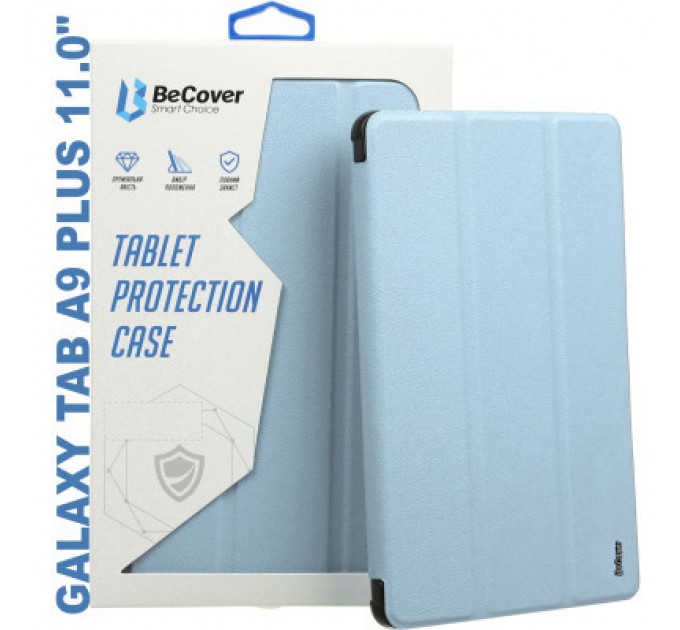 BeCover Чохол до планшета BeCover Soft Edge stylus holder Samsung Tab A9 Plus SM-X210/SM-X215/SM-X216 11.0" Light Blue (710369)