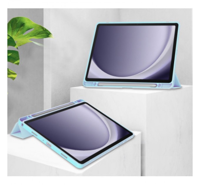 BeCover Чохол до планшета BeCover Soft Edge stylus holder Samsung Tab A9 Plus SM-X210/SM-X215/SM-X216 11.0" Light Blue (710369)
