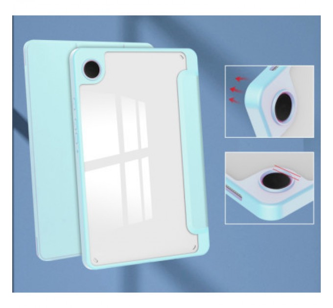BeCover Чохол до планшета BeCover Soft Edge stylus holder Samsung Tab A9 Plus SM-X210/SM-X215/SM-X216 11.0" Light Blue (710369)