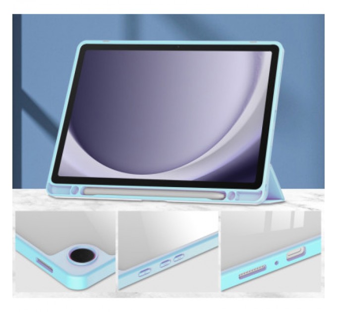 BeCover Чохол до планшета BeCover Soft Edge stylus holder Samsung Tab A9 Plus SM-X210/SM-X215/SM-X216 11.0" Light Blue (710369)