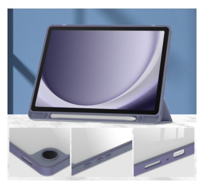 BeCover Чохол до планшета BeCover Soft Edge stylus holder Samsung Tab A9 Plus SM-X210/SM-X215/SM-X216 11.0" Purple (710371)