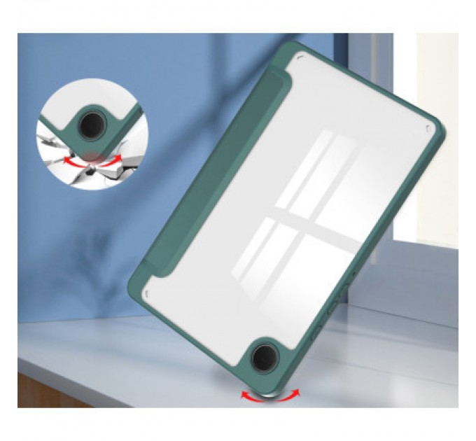BeCover Чохол до планшета BeCover Soft Edge stylus holder Samsung Tab A9 SM-X115 8.7" Dark Green (710357)