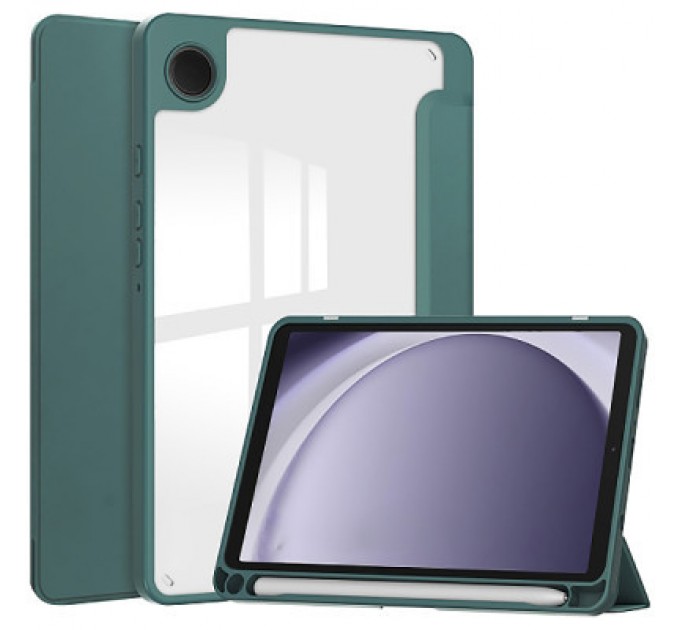 BeCover Чохол до планшета BeCover Soft Edge stylus holder Samsung Tab A9 SM-X115 8.7" Dark Green (710357)