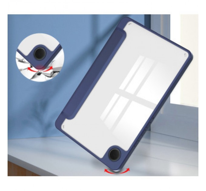 BeCover Чохол до планшета BeCover Soft Edge stylus holder Samsung Tab A9 SM-X115 8.7" Deep Blue (710356)
