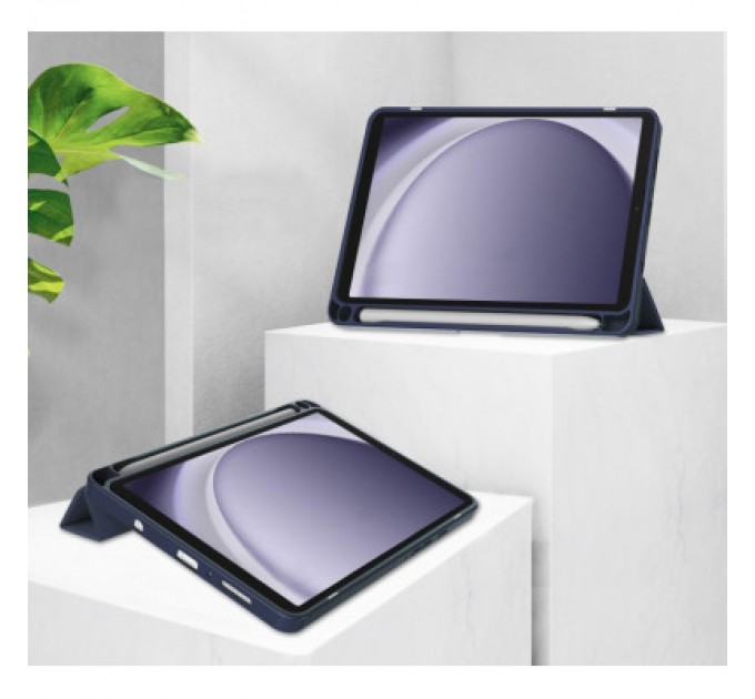 BeCover Чохол до планшета BeCover Soft Edge stylus holder Samsung Tab A9 SM-X115 8.7" Deep Blue (710356)