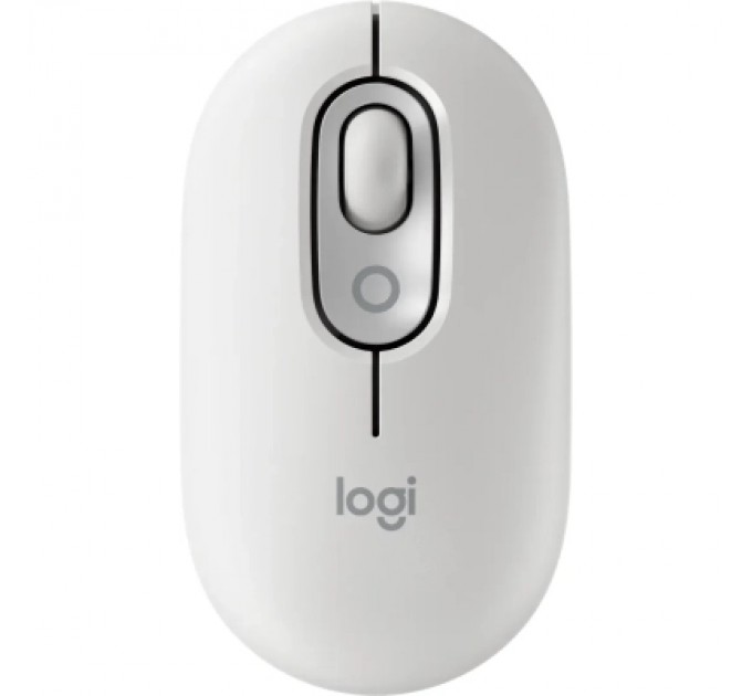 Logitech Мишка Logitech POP Mouse With Emoji Bluetooth Off-White (910-007411)