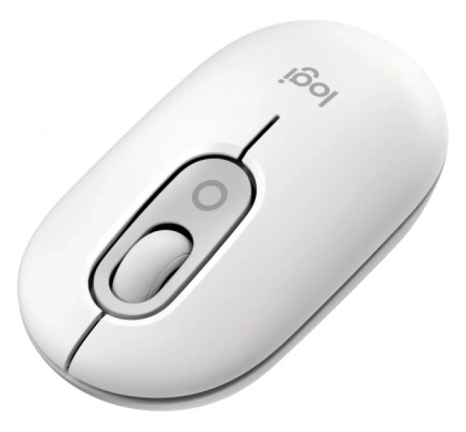 Logitech Мишка Logitech POP Mouse With Emoji Bluetooth Off-White (910-007411)