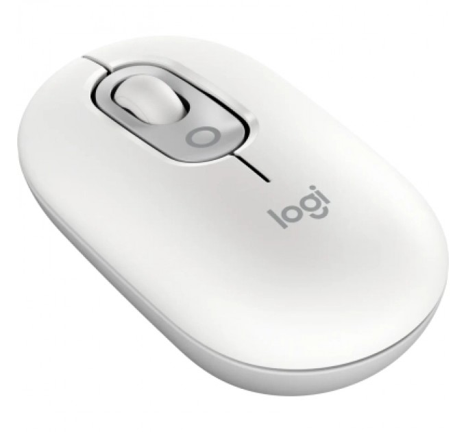 Logitech Мишка Logitech POP Mouse With Emoji Bluetooth Off-White (910-007411)