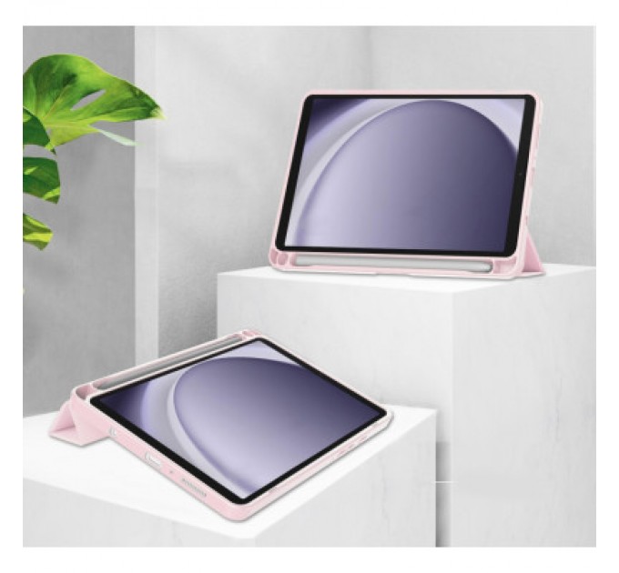 BeCover Чохол до планшета BeCover Soft Edge stylus holder Samsung Tab A9 SM-X115 8.7" Pink (710359)