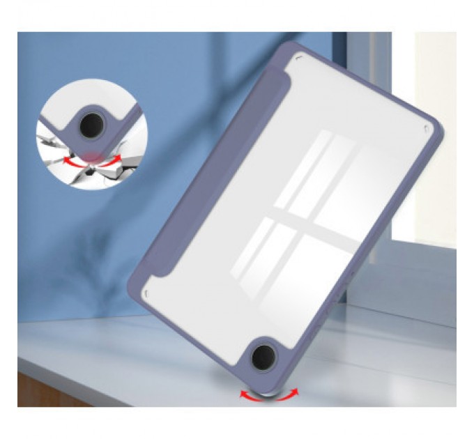 BeCover Чохол до планшета BeCover Soft Edge stylus holder Samsung Tab A9 SM-X115 8.7" Purple (710360)
