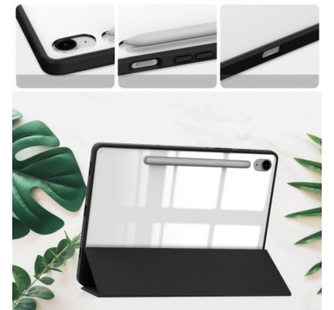 BeCover Чохол до планшета BeCover Soft Edge stylus holder Samsung Tab S9 (SM-X710/SM-X716)/S9 FE (SM-X510/SM-X516B) 11.0" Black (710438)