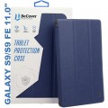 BeCover Чохол до планшета BeCover Soft Edge stylus holder Samsung Tab S9 (SM-X710/SM-X716)/S9 FE (SM-X510/SM-X516B) 11.0" Deep Blu (710439)