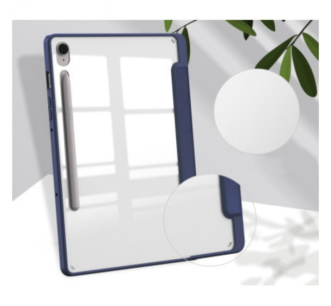 BeCover Чохол до планшета BeCover Soft Edge stylus holder Samsung Tab S9 (SM-X710/SM-X716)/S9 FE (SM-X510/SM-X516B) 11.0" Deep Blu (710439)