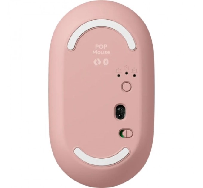 Logitech Мишка Logitech POP Mouse With Emoji Bluetooth Rose (910-007413)