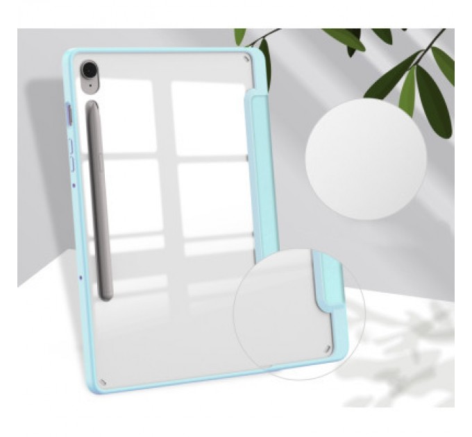 BeCover Чохол до планшета BeCover Soft Edge stylus holder Samsung Tab S9 (SM-X710/SM-X716)/S9 FE (SM-X510/SM-X516B) 11.0" Light Bl (710441)