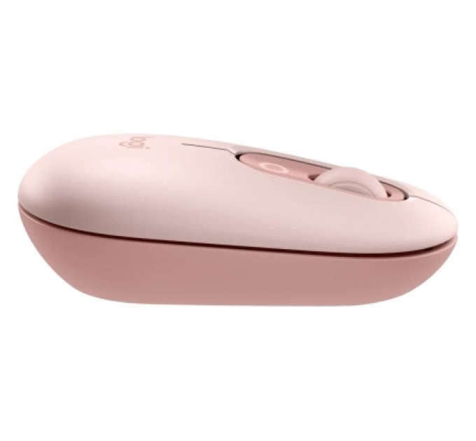 Logitech Мишка Logitech POP Mouse With Emoji Bluetooth Rose (910-007413)