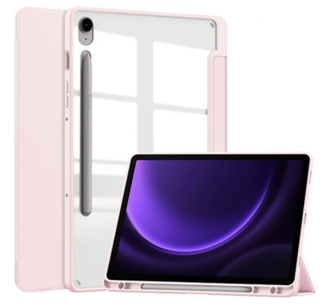 BeCover Чохол до планшета BeCover Soft Edge stylus holder Samsung Tab S9 (SM-X710/SM-X716)/S9 FE (SM-X510/SM-X516B) 11.0" Pink (710442)