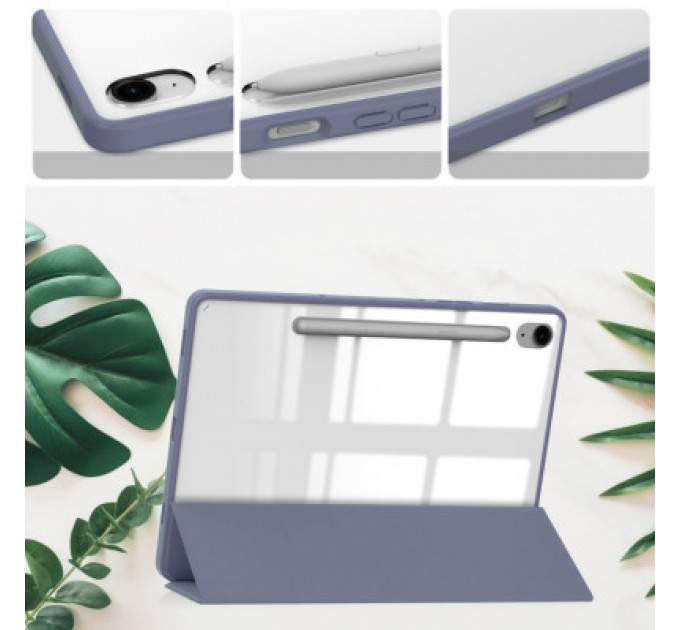 BeCover Чохол до планшета BeCover Soft Edge stylus holder Samsung Tab S9 (SM-X710/SM-X716)/S9 FE (SM-X510/SM-X516B) 11.0" Purple (710443)