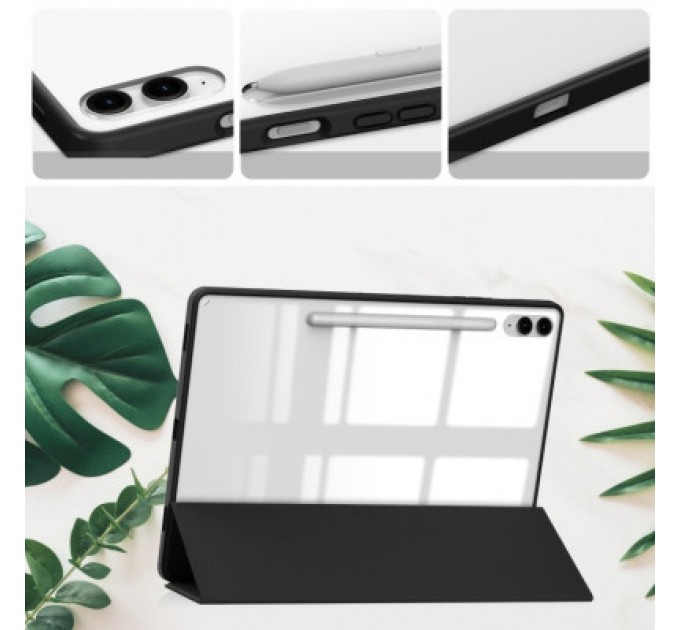 BeCover Чохол до планшета BeCover Soft Edge stylus holder Samsung Tab S9 Plus (SM-X810/SM-X816)/S9 FE Plus (SM-X610/SM-X616) 12.4" (710404)