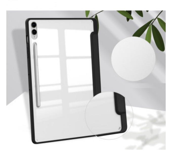 BeCover Чохол до планшета BeCover Soft Edge stylus holder Samsung Tab S9 Plus (SM-X810/SM-X816)/S9 FE Plus (SM-X610/SM-X616) 12.4" (710404)