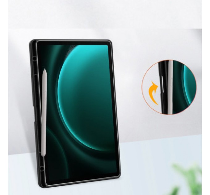 BeCover Чохол до планшета BeCover Soft Edge stylus holder Samsung Tab S9 Plus (SM-X810/SM-X816)/S9 FE Plus (SM-X610/SM-X616) 12.4" (710404)