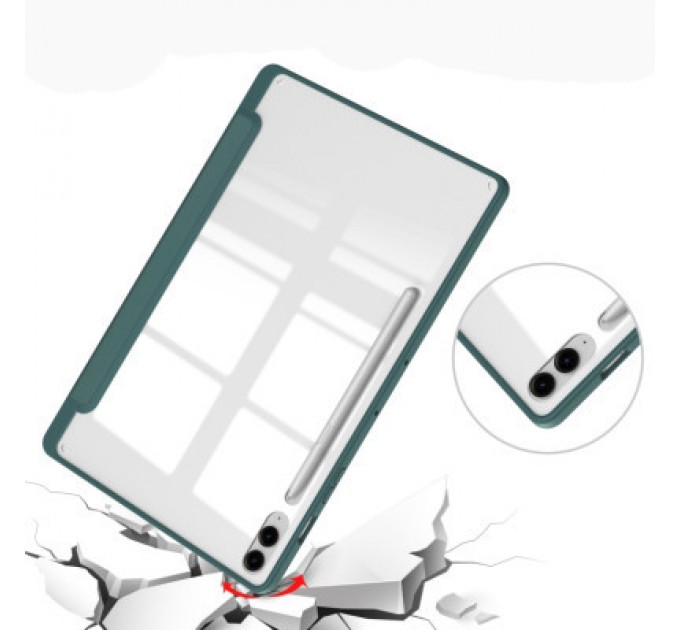 BeCover Чохол до планшета BeCover Soft Edge stylus holder Samsung Tab S9 Plus (SM-X810/SM-X816)/S9 FE Plus (SM-X610/SM-X616) 12.4" (710406)