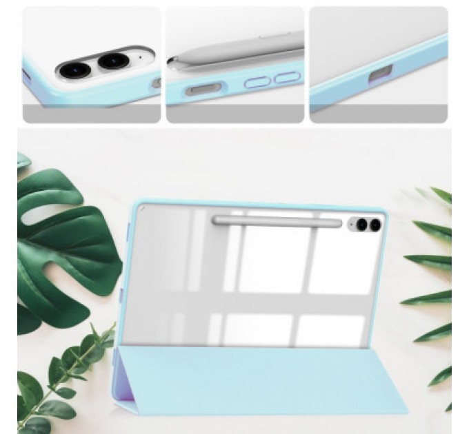 BeCover Чохол до планшета BeCover Soft Edge stylus holder Samsung Tab S9 Plus (SM-X810/SM-X816)/S9 FE Plus (SM-X610/SM-X616) 12.4" (710407)