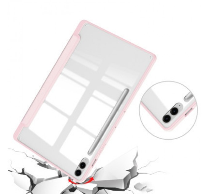 BeCover Чохол до планшета BeCover Soft Edge stylus holder Samsung Tab S9 Plus (SM-X810/SM-X816)/S9 FE Plus (SM-X610/SM-X616) 12.4" (710408)