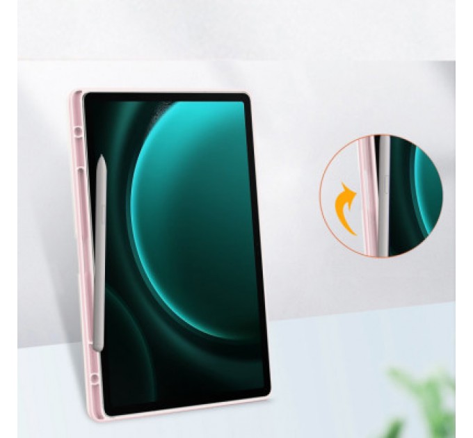 BeCover Чохол до планшета BeCover Soft Edge stylus holder Samsung Tab S9 Plus (SM-X810/SM-X816)/S9 FE Plus (SM-X610/SM-X616) 12.4" (710408)