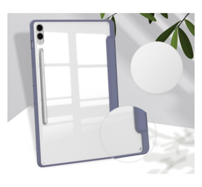 BeCover Чохол до планшета BeCover Soft Edge stylus holder Samsung Tab S9 Plus (SM-X810/SM-X816)/S9 FE Plus (SM-X610/SM-X616) 12.4" (710409)