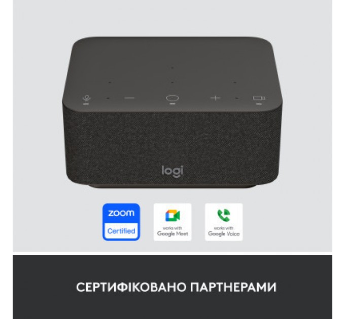 Logitech Порт-реплікатор Logitech Logi Dock - GRAPHITE - USB - EMEA - UC (L986-000024)