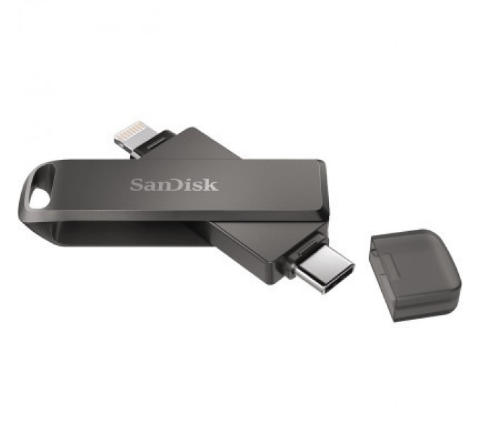 SanDisk USB флеш накопичувач SanDisk 256GB iXpand Luxe USB-C/Lightning (SDIX70N-256G-GN6NE)