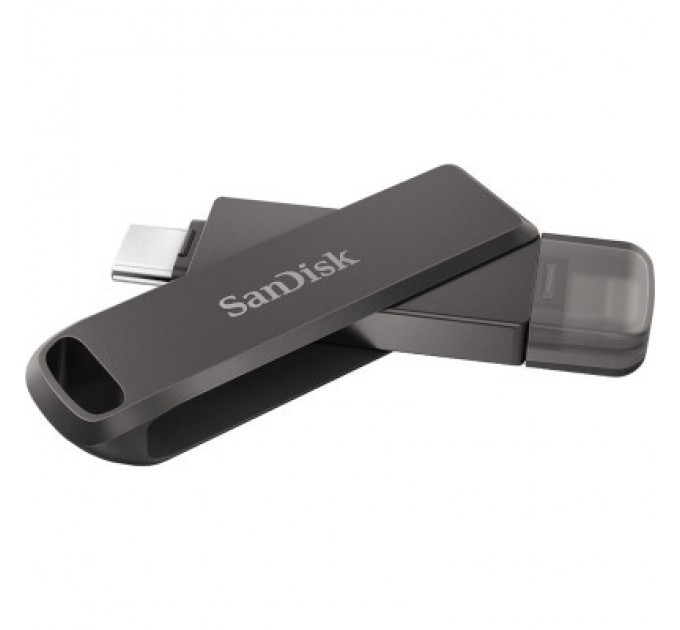 SanDisk USB флеш накопичувач SanDisk 256GB iXpand Luxe USB-C/Lightning (SDIX70N-256G-GN6NE)