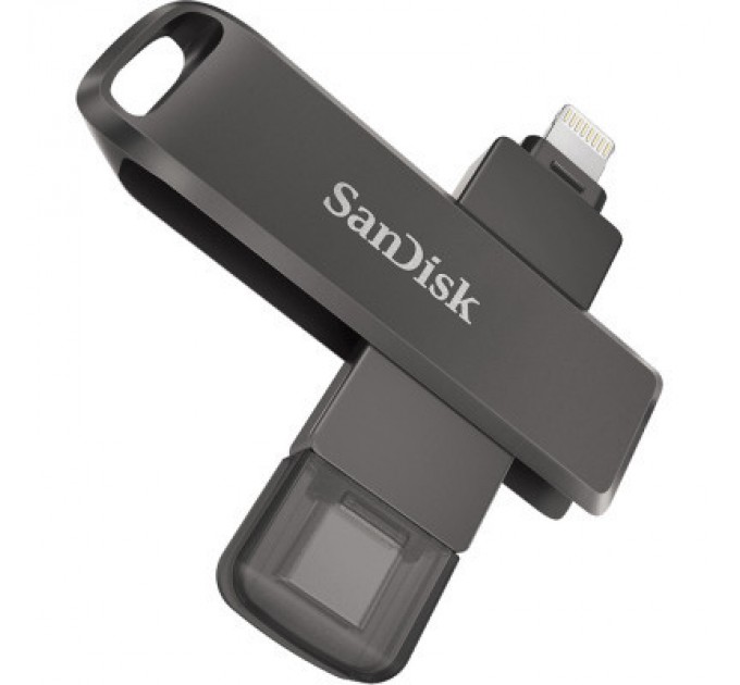 SanDisk USB флеш накопичувач SanDisk 256GB iXpand Luxe USB-C/Lightning (SDIX70N-256G-GN6NE)
