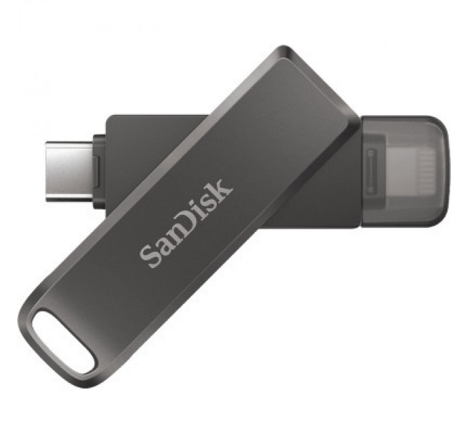 SanDisk USB флеш накопичувач SanDisk 256GB iXpand Luxe USB-C/Lightning (SDIX70N-256G-GN6NE)