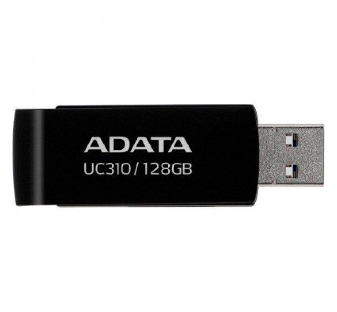 ADATA USB флеш накопичувач ADATA 128GB UC310 USB 3.2 Black (UC310-128G-RBK)