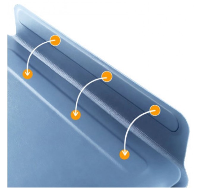 BeCover Чохол до ноутбука BeCover 14.2" MacBook ECO Leather Deep Blue (709707)