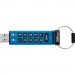 Kingston USB флеш накопичувач Kingston 32GB IronKey Keypad 200 AES-256 Encrypted Blue USB 3.2 (IKKP200/32GB)