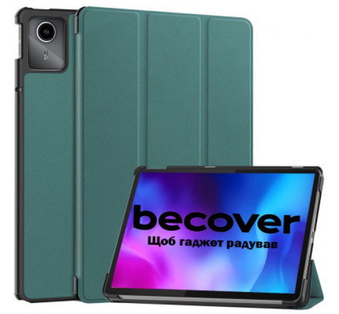 BeCover Чохол до планшета BeCover Smart Case Lenovo Tab M11 (2024) TB-TB330FU/Xiaoxin Pad 11 (2024) 11" Dark Green (710456)