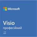 Microsoft Офісний додаток Microsoft Visio Pro 2024 AllLng Online (EP2-07111)