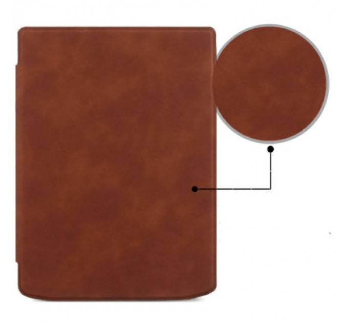 BeCover Чохол до електронної книги BeCover PocketBook 743G InkPad 4/InkPad Color 2/InkPad Color 3 (7.8") Brown (710449)
