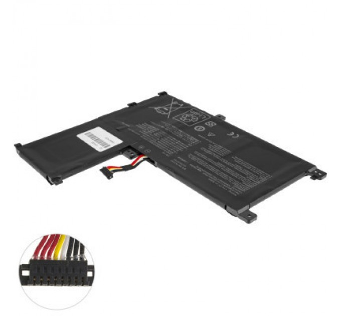 AlSoft Акумулятор до ноутбука AsusZenBookUX560UA/Q504 B41N1532, 3320mAh (50Wh), 4cell, 15.2V AlSoft (A47859)