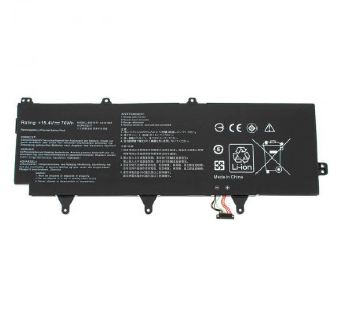 ASUS Акумулятор до ноутбука ASUS ROG Zephyrus GX701 C41N1802, 4935mAh (76Wh), 4cell, 15.4V, Li-Pol (A47844)