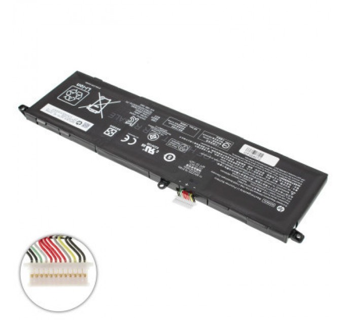 HP Акумулятор до ноутбука HP Omen 15-EK SD06XL, 70.91Wh (5833mAh), 6cell, 11.55V, Li-ion (A47823)