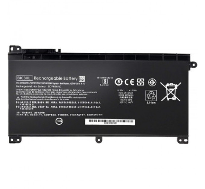 HP Акумулятор до ноутбука HP Stream 14-AX BI03XL, 3440mAh (41.7Wh), 3cell, 11.34V, Li-ion (A47842)